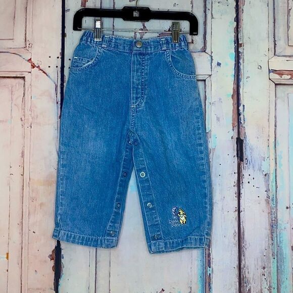 Carter’s boys 2T snap up jeans - Picture 1 of 4